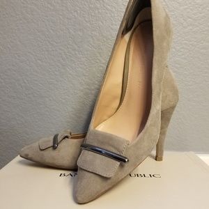 Banana Republic Suede Maryssa Heel